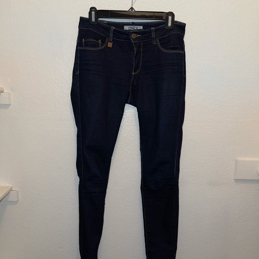 Blue Denim Skinny Jeans
